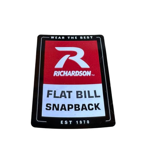 Gen X Trucker Snap Back Hat Raised Outside Flat Bill Richardson Mesh Cap Olive - Picture 2 of 6